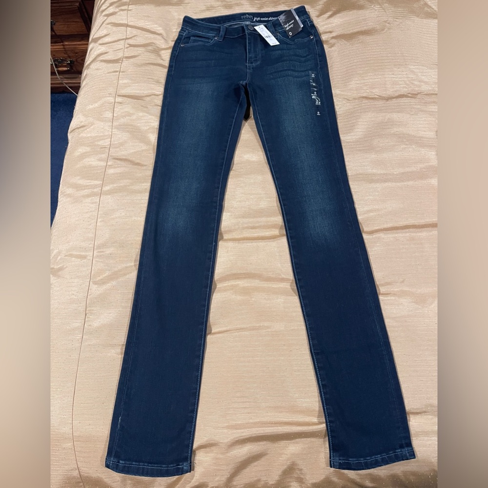 NY&C High Waist Skinny Jeans sz 0